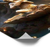 Black Light Poster By James Michael Miller  ポスター (角)