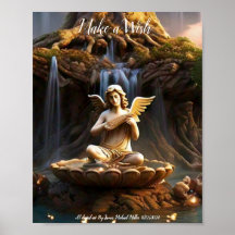 Black Light Poster By James Michael Miller 