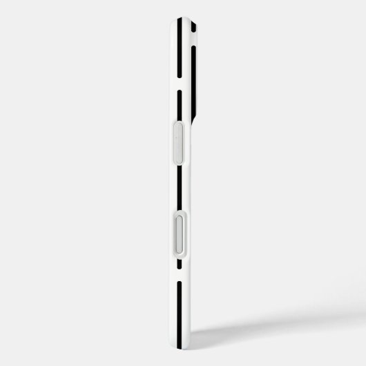 Black Line Geometric Pattern Case-Mate iPhoneケース (裏面 / 右)