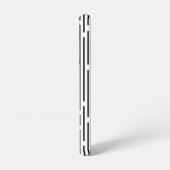 Black Line Geometric Pattern Samsung Galaxyケース (左側面)