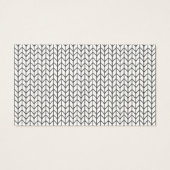BLACK LINE KNIT 3.5x2 ビジネスカード II (裏面)