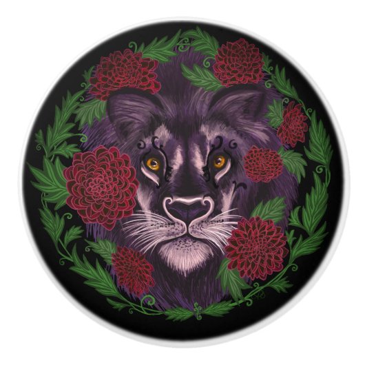 Black Lion Dalia Ceramic Knob セラミックノブ (正面)