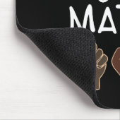Black Lives Blm Human Rights Black History Month  マウスパッド (コーナー)