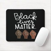 Black Lives Blm Human Rights Black History Month  マウスパッド (マウス)