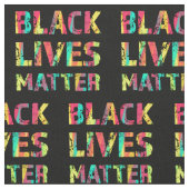 Black Lives Mater's 絵画 01 Customizable(Black Lives ファブリック (クローズアップ)