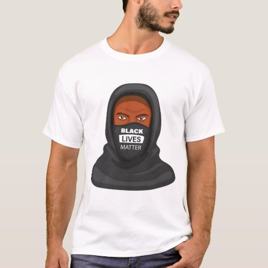 Black Lives Matterシャツ、blm Tシャツ (正面)