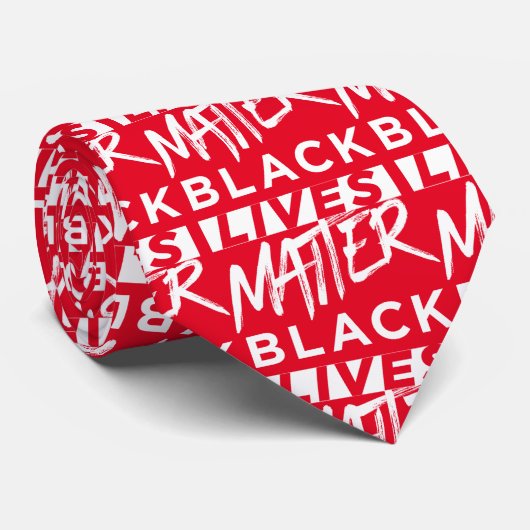 Black lives matter ネクタイ (ロール)