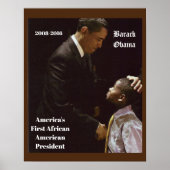 BLACK LIVES MATTER  BARACK OBAMA   ポスター (正面)