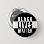 Black Lives Matter Button 缶バッジ (正面&裏面)