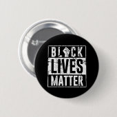 Black Lives Matter Button 缶バッジ (正面&裏面)