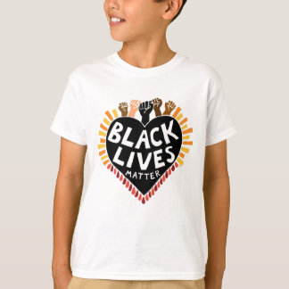 Black Lives Matter Kid's Tシャツ（ライト） Tシャツ