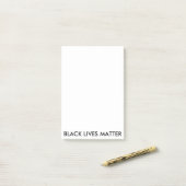 Black Lives Matter Notes ポストイット (デスク上)