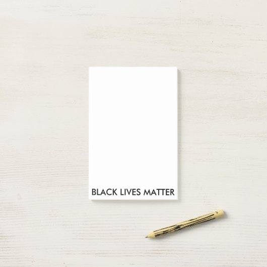 Black Lives Matter Notes ポストイット (デスク上)