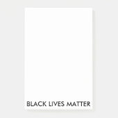 Black Lives Matter Notes ポストイット (正面)