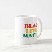 Black Lives Matter Ornament コーヒーマグカップ (正面右)
