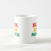 Black Lives Matter Ornament コーヒーマグカップ (中央)