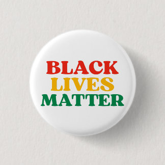 Black Lives Matter Ornament 缶バッジ