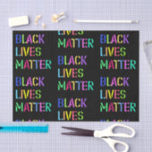 Black Lives Matter Stencil 01サイ数々のズ&スタイル 薄葉紙 (クラフト)
