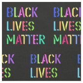 Black Lives Matter Stencil 01編集可能 ファブリック (クローズアップ)