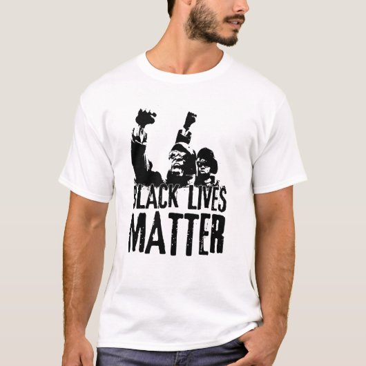 Black Lives Matter Tシャツ (正面)