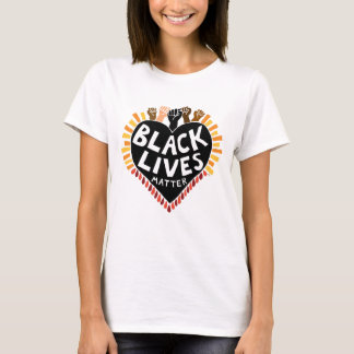 Black Lives Matter Women's T-Shirt (light) Tシャツ