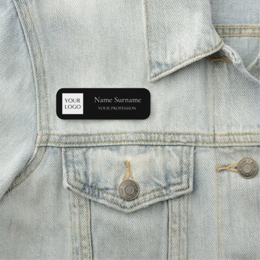 Black Logo Promotional  名札 (インサイチュ)