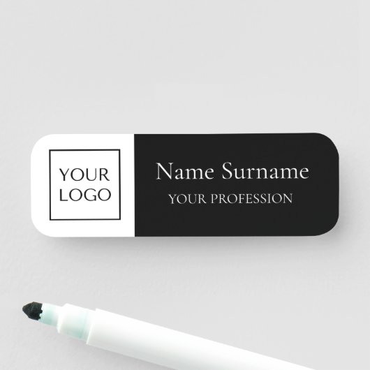 Black Logo Promotional  名札 (インサイチュ)