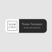 Black Logo Promotional  名札 (正面)