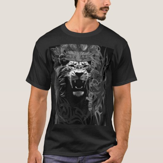 Black Lyon design 889 m Tシャツ (正面)