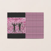 Black Magic Hollyhock by Yeshaya Dank -  箔カード (内部)