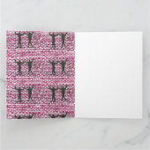 Black Magic Hollyhock by Yeshaya Dank Wood Wall Ar カード (内部)