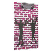 Black Magic Hollyhock by Yeshaya Dank Wood Wall Ar クリップボード (右)