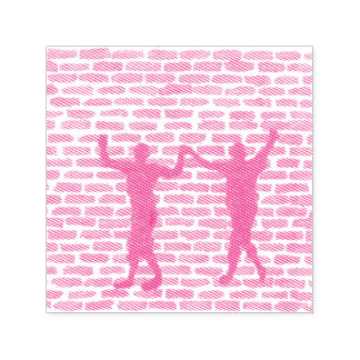 Black Magic Hollyhock by Yeshaya Dank Wood Wall Ar セルフインキングスタンプ