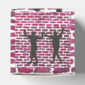 Black Magic Hollyhock by Yeshaya Dank Wood Wall Ar フェイバーボックス (上部)