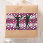 Black Magic Hollyhock by Yeshaya Dank Wood Wall Ar ラベル (インサイチュ)