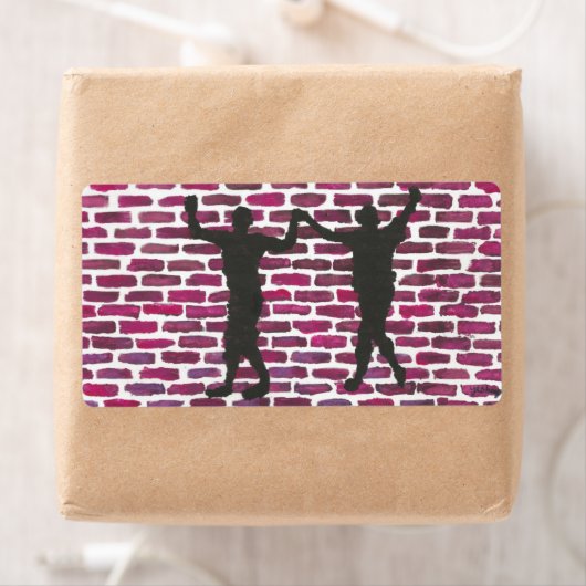 Black Magic Hollyhock by Yeshaya Dank Wood Wall Ar ラベル (インサイチュ)