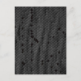 Black Mamba in,図解入りの、写真付きの Art ポストカード