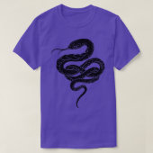 Black Mamba Snake  Tシャツ (デザイン正面)