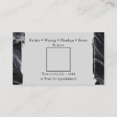 Black marble 名刺 (裏面)