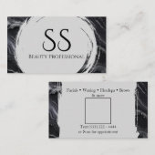 Black marble 名刺 (正面/裏面)