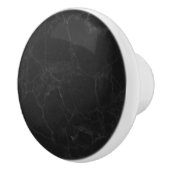 Black Marble Ceramic Knob for Modern Interiors セラミックノブ (右)