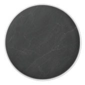 Black Marble Clean Modern Refined Style セラミックノブ (正面)
