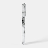Black Marble Look Design iPhone Case iPhoneケース (右側面)