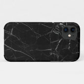Black Marble Texture Case-Mate iPhoneケース (裏面(横))