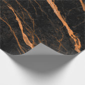 black marble with golden veins, emperador marble n ラッピングペーパー (角)