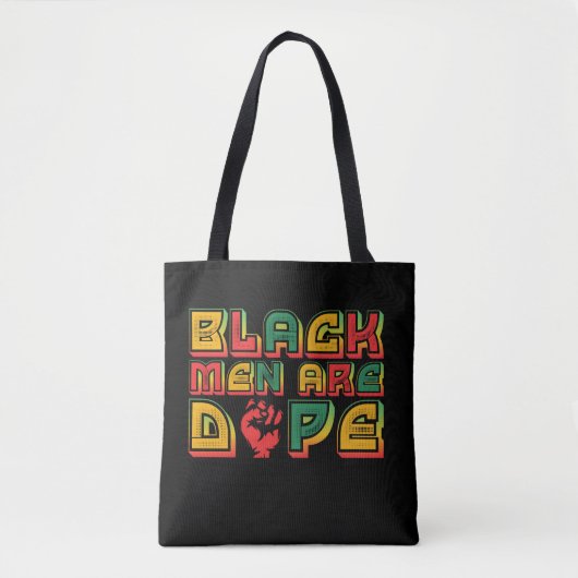 black_men_are_ドーピング_01 トートバッグ (正面)