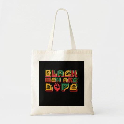 black_men_are_ドーピング_01 トートバッグ (正面)