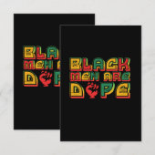 black_men_are_ドーピング_01 招待状 (正面/裏面)