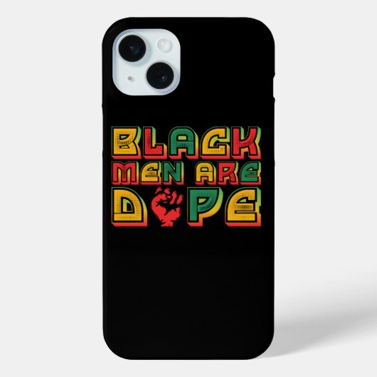 black_men_are_ドーピング_01 Case-Mate iPhoneケース (裏面)