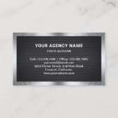 Black Mesh私立探偵 名刺 (裏面)